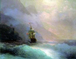Сочинение описание картины Айвазовского Морской пейзаж