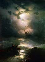 Сочинение описание по картине Айвазовского Буря на Северном море